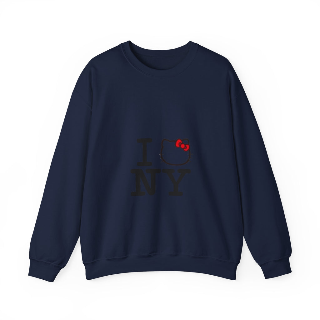 Hello Kitty I  NY Sweatshirt — Cute New York Graphic Crewneck