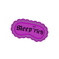 Sleep With the Rich - Purple Gothic Kiss-Cut Sticker