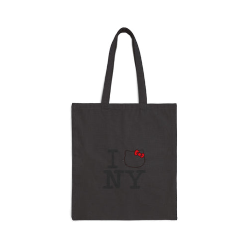 Hello Kitty I  NY Canvas Tote Bag — Cute New York Souvenir Tote