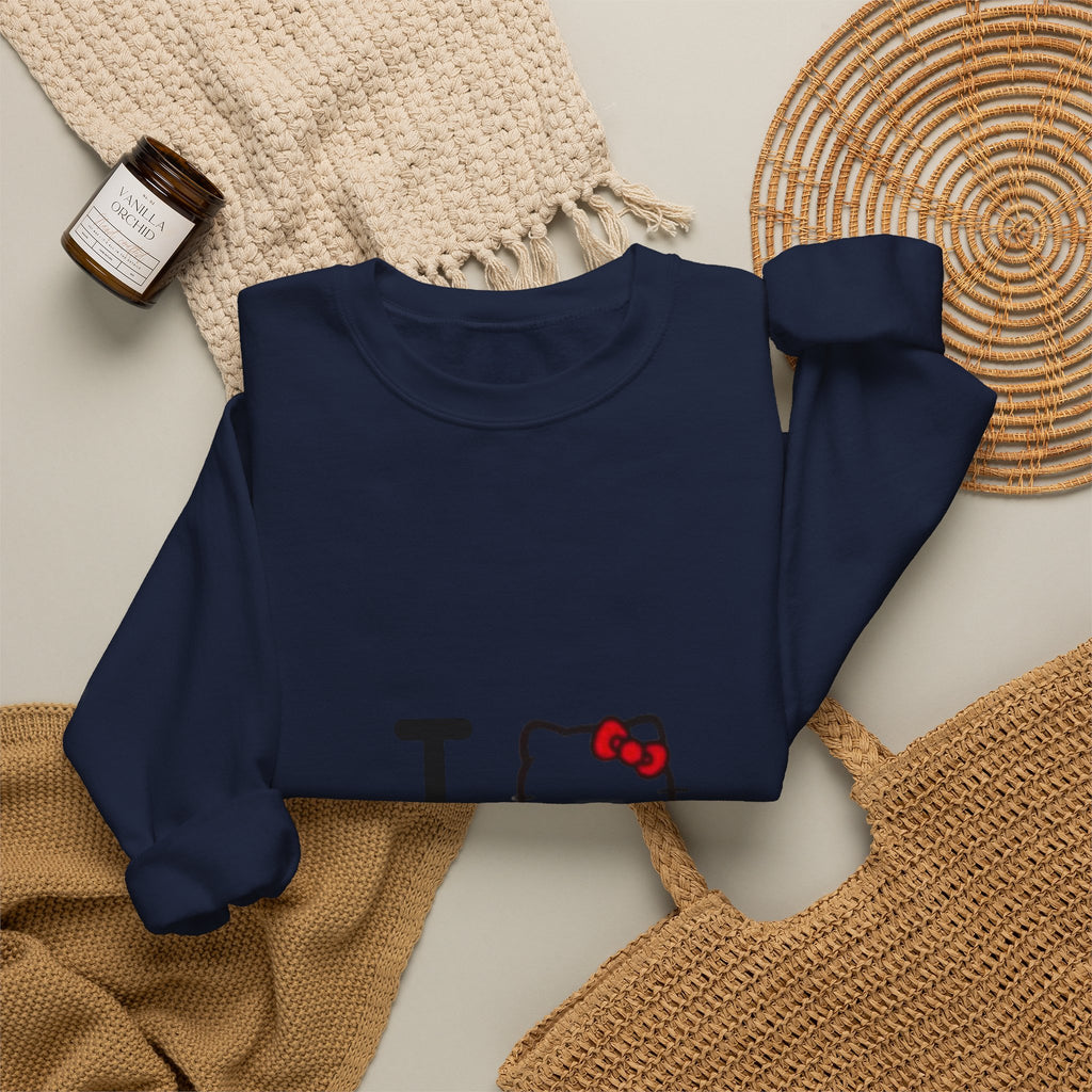Hello Kitty I  NY Sweatshirt — Cute New York Graphic Crewneck
