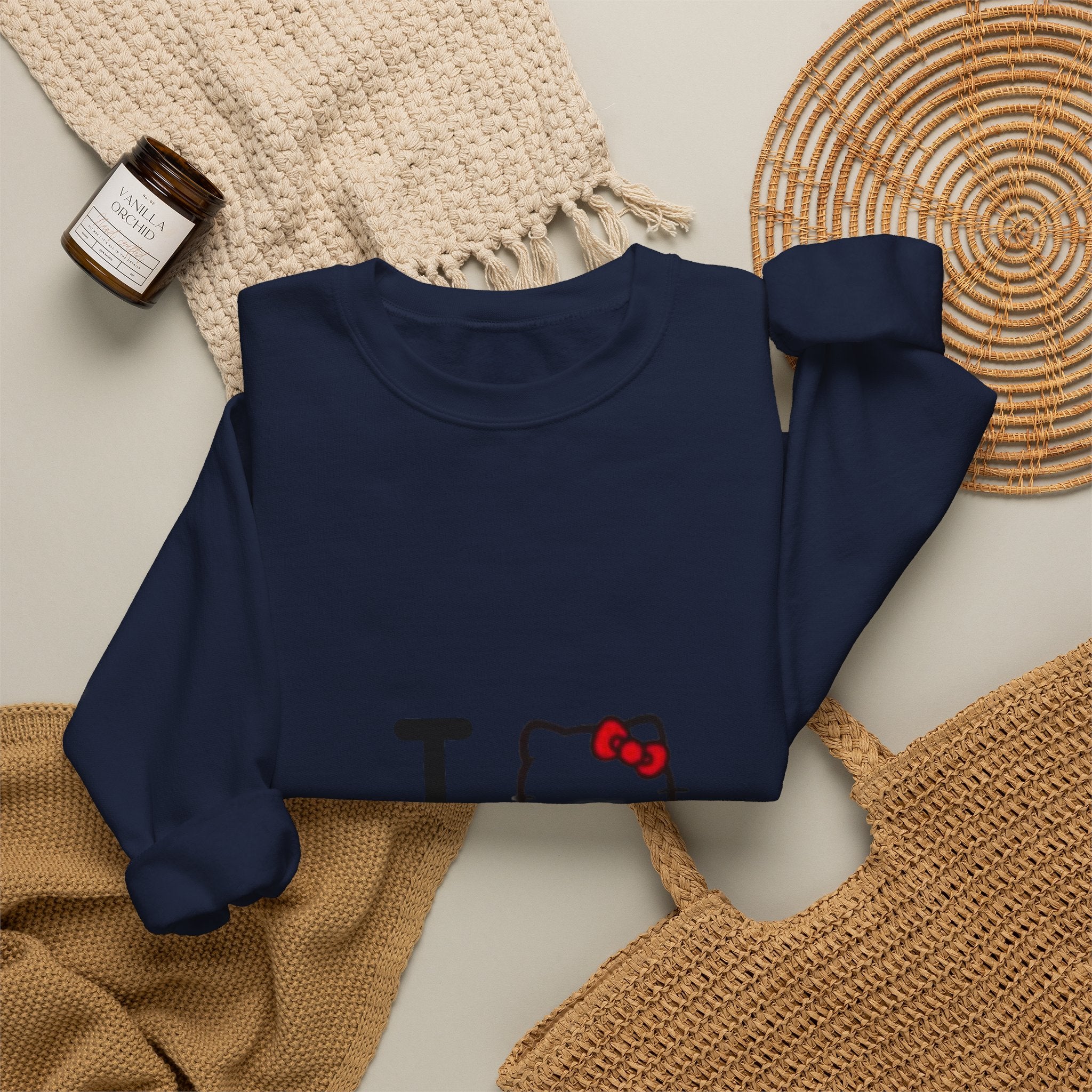 Hello Kitty I  NY Sweatshirt — Cute New York Graphic Crewneck