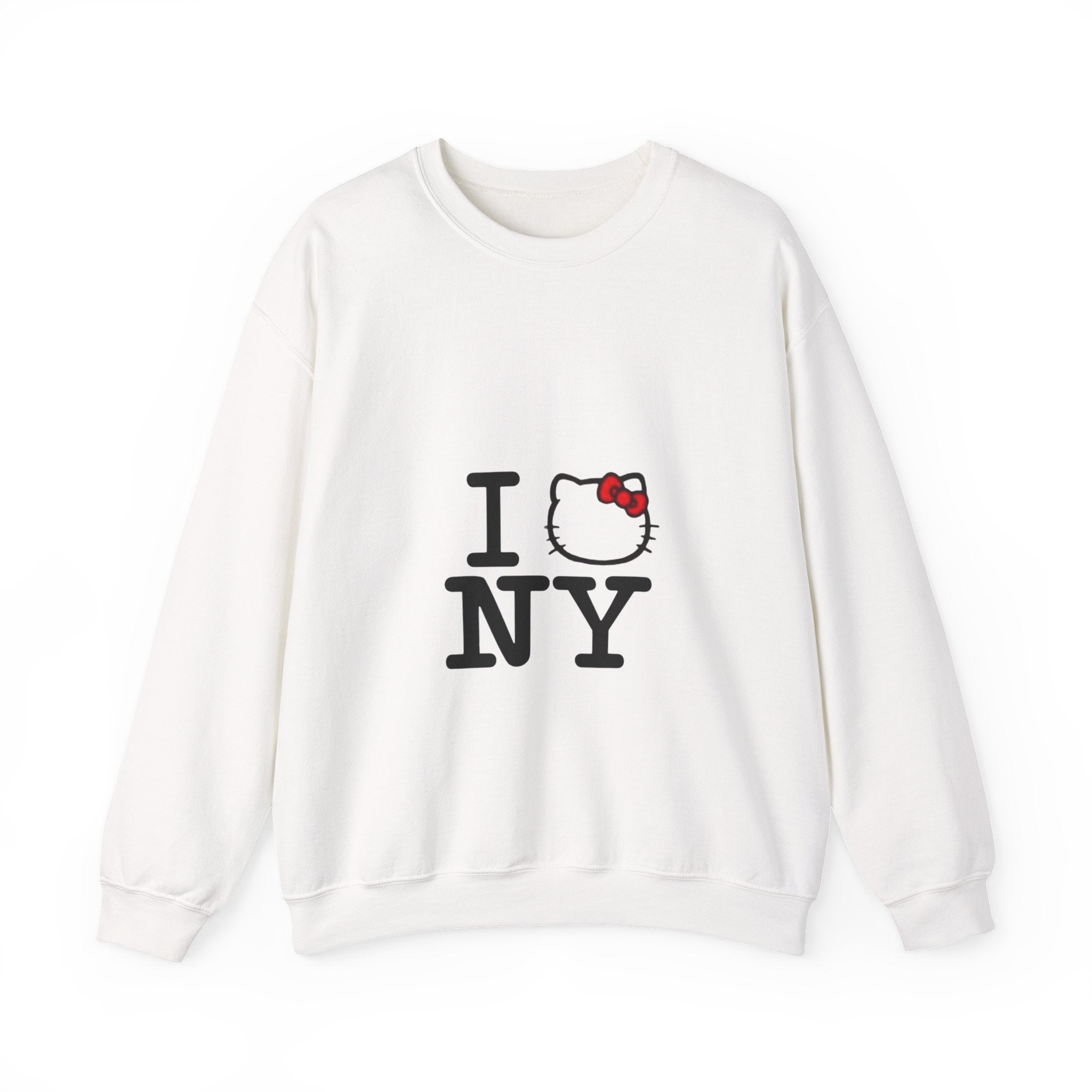 Hello Kitty I  NY Sweatshirt — Cute New York Graphic Crewneck