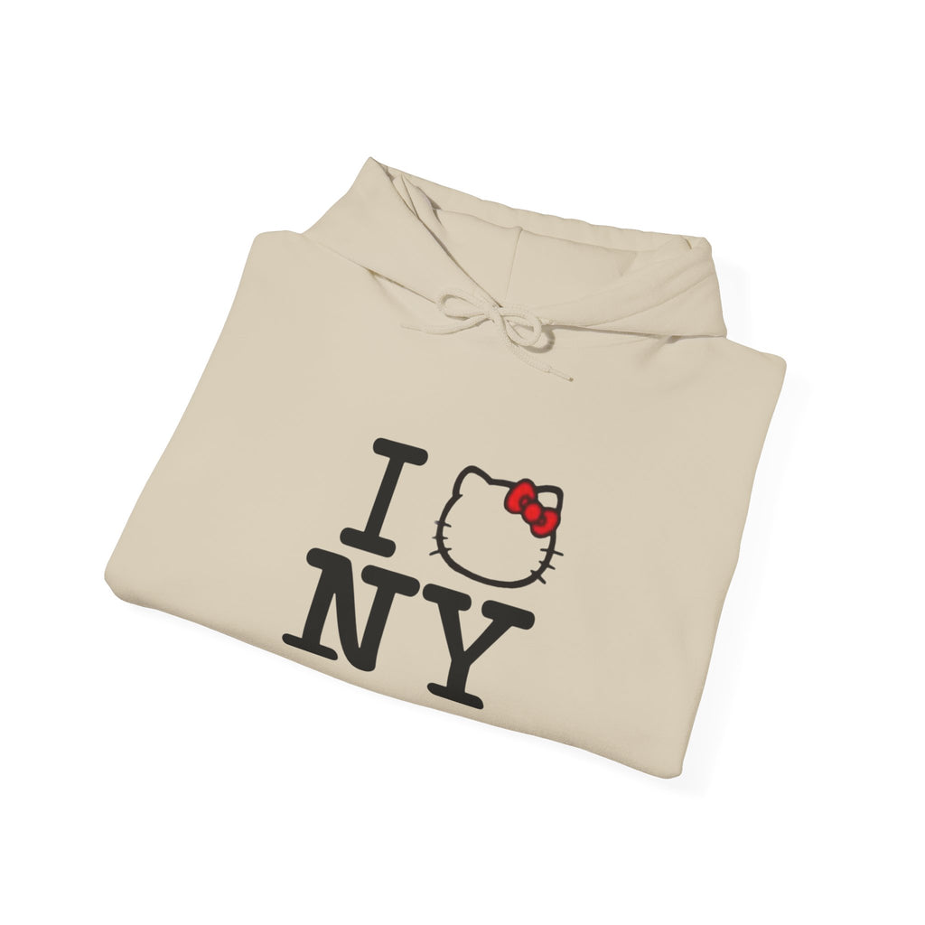 Hello Kitty I  NY Hoodie - Cute New York Graphic Pullover