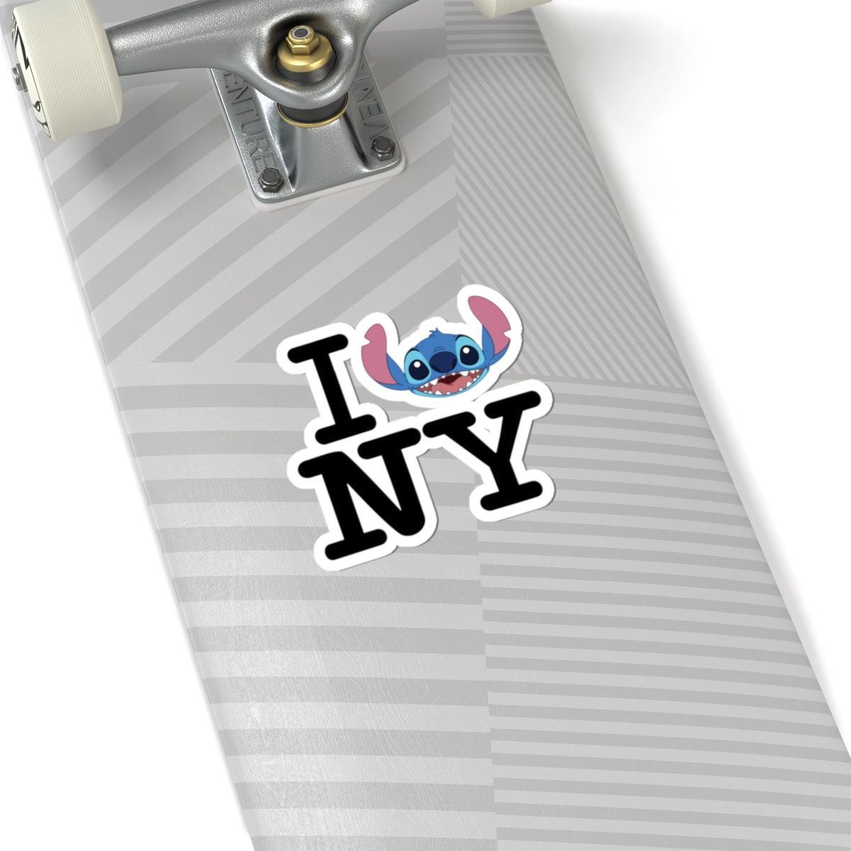 I  NY Sticker — Cute Cartoon Character Travel Laptop Decal