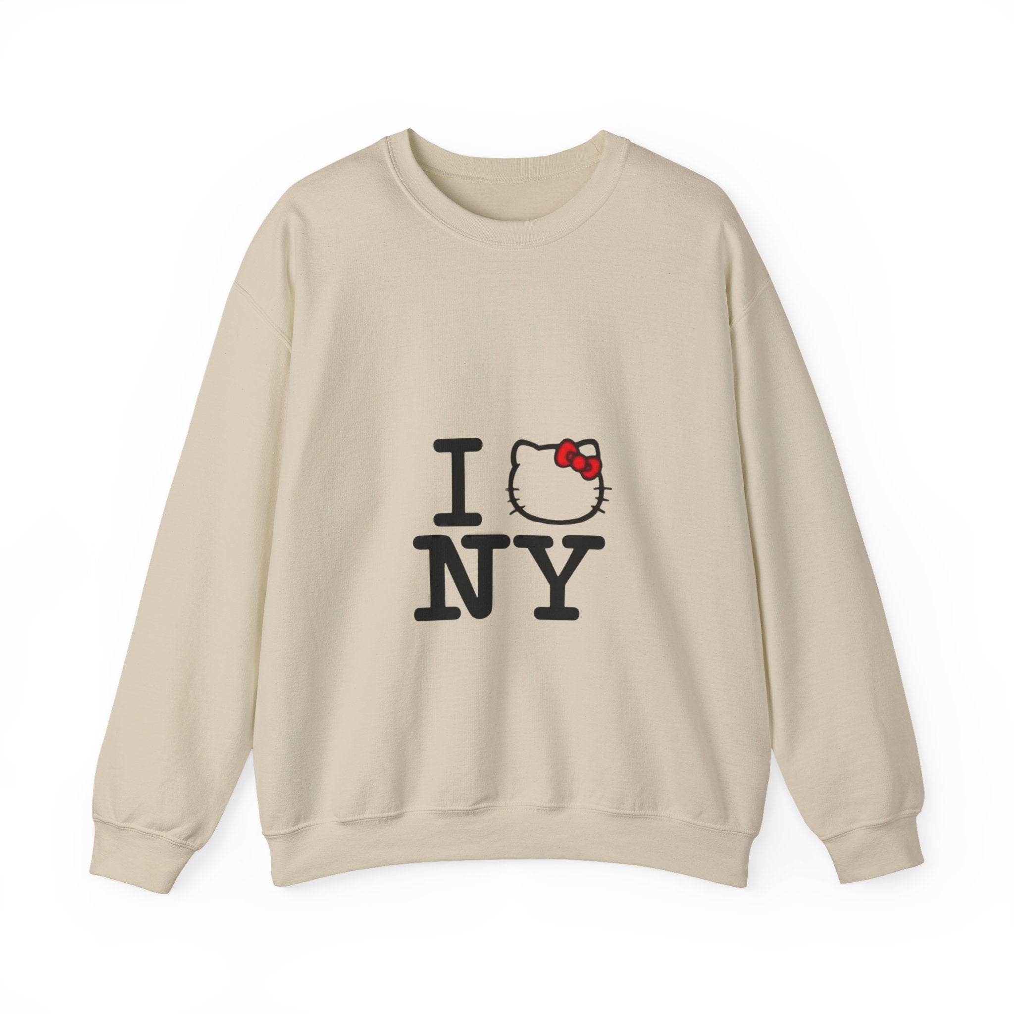Hello Kitty I  NY Sweatshirt — Cute New York Graphic Crewneck